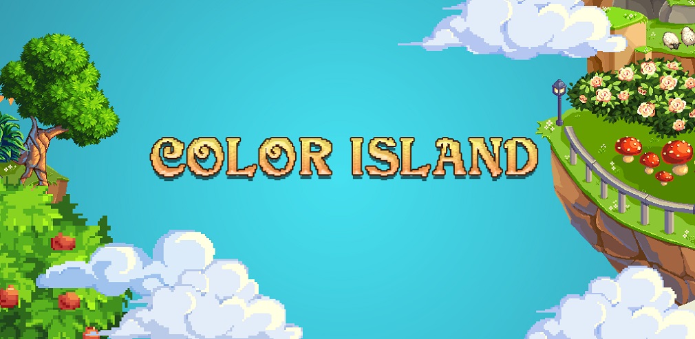 PIXEL ART: COLOR ISLAND SEES YOU COLOURING AND BUILDING BEAUTIFUL PIXEL ART ISLANDS
