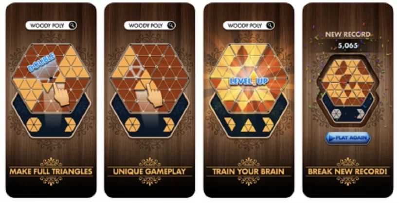 Woody Poly, Athena Games' Tetris-esque hexagonal puzzle game, is out now on iOS and Android